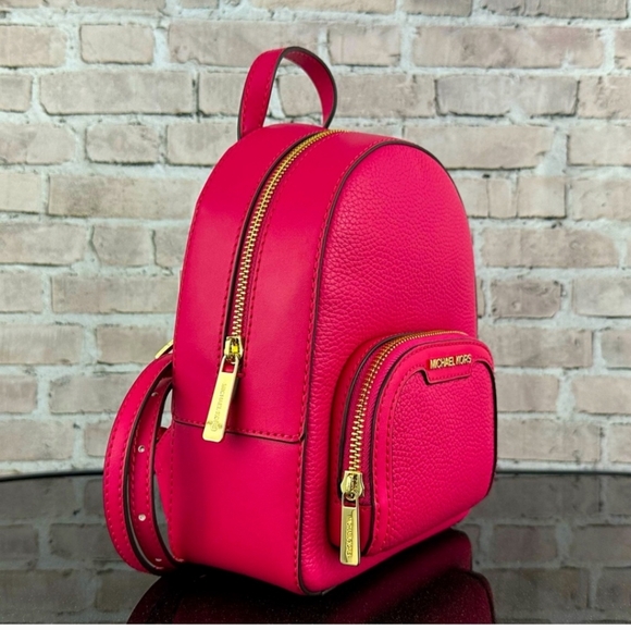 NWT Michael Kors Conv XS Leather Backback - Picture 7 of 8